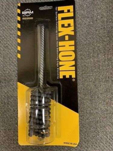 1-3/8"  240 GRIT SILICONE CARBIDE  FLEX HONE  BRUSH RESEARCH (35MM) - NEW 