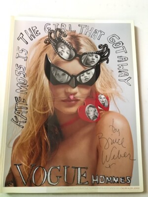 Kate Moss is the girl that got away Vogue Hommes Photo Magazine by Bruce Weber