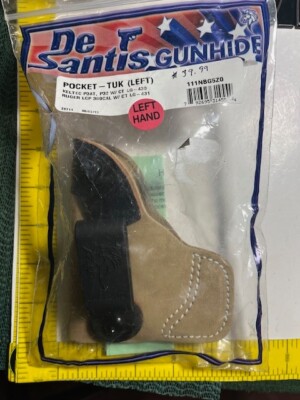 DeSantis 111NBG5Z0 Pocket Tuk Left Keltec P3AT P32 Ruger LCP