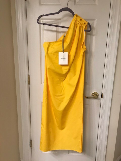 ワンピース MAX MARA 'Panaro' dress Yellow 1221025406010-a-