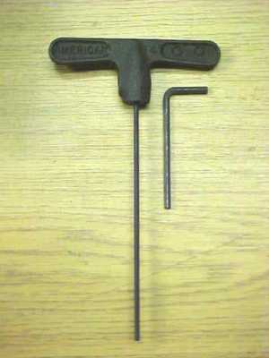 NEW! AMERICAN TOOLS T-HANDLE 3/32'' HEX WRENCH