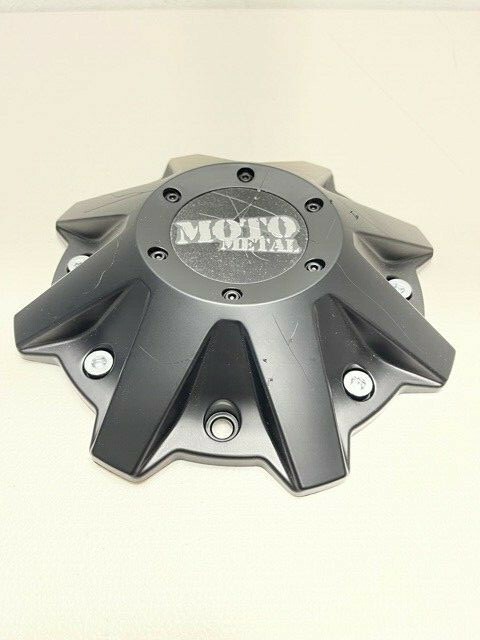 USED Moto Metal Satin Black Wheel Center Cap MO479L214SBO CAP M-970 NO RETURNS!!