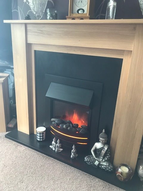 Next Stanton Range Electic Fire Surround In Halstead Essex