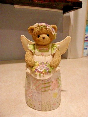 Cherished Teddies Karen Summer Sunshine 7-3/4  Large Angel, 516/600, #4016791