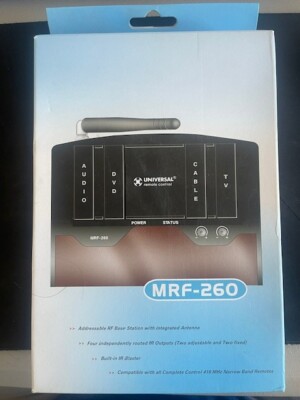 Universal Remote Control MRF-260 Narrow Band RF Base Station Black - NEW