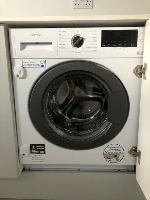 LAM8740 Lamona White Integrated Washing Machine
