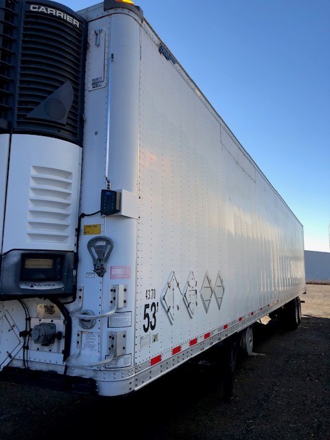 2007 Great Dane 53' Reefer Trailer w/ Carrier Stealth XTC unit # 4370