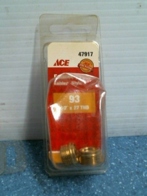 Ace 47917, Faucet Seats Kohler Style, 96, 1/2'' x 27 THD, FREE SHIPPING