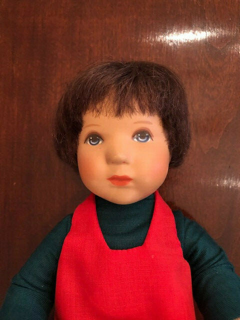 MAX IS A VINTAGE KATHE KRUSE GERMAN 9" DOLL IN EXCELLENT CONDITION