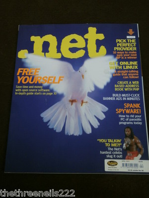.NET MAGAZINE #109 - OPEN SOURCE SOFTWARE - APRIL 2003