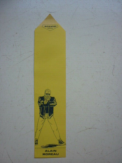 Hernu  Busquoy /  Marque  Page /  Alain Morau  / Edition  Ansaldi  