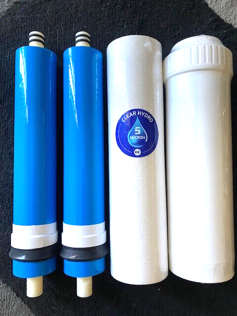 Hydro Logic Stealth RO 300 KDF 85 GAC Carbon Sediment Filter Membrane Hydrologic