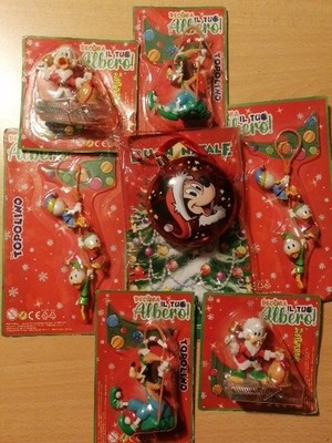 Disney Decora Il Tuo Albero Albero - Toplino - Natale  6 pezzi + Pallina Omaggio