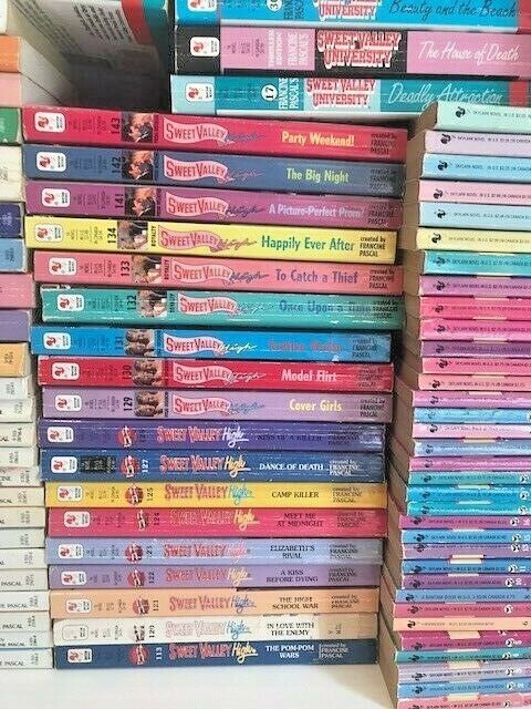 Sweet Valley High Lot of 178 Books - No Dups - Twins, University, Kids, Saga,etc