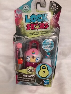 Lock Stars Series 1 PINK CAT UNICORN HASBRO 2 PRIZES INSIDE NEW IN SEALED