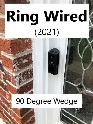 Ring Wired (2021) 90 degree wedge angle (VIDEO DOORBELL NOT INCLUDED!!!)