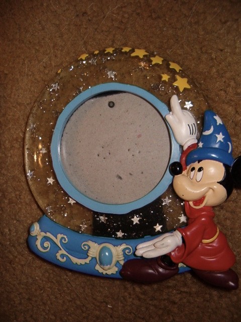 3 Disney's Mickey Mouse Frames Connoisseur pewter other pluto new & preowned