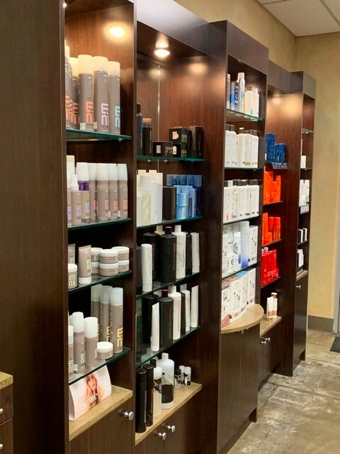 Belvedere Hair salon product display cabinet. excellent cond. local p/up only