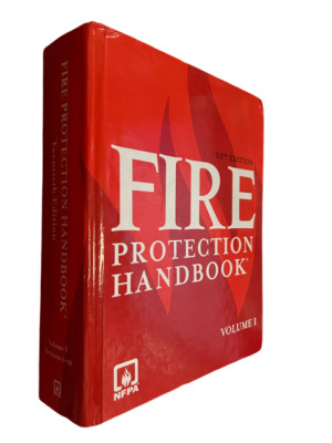 Fire Protection Handbook Volume 1 only 20th Edition NFPA w tabs sections 1-11