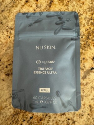 NEW! Nuskin ageLOC  Tru Face  Essence Ultra Serum refill 60 Capsules Exp: 05/26