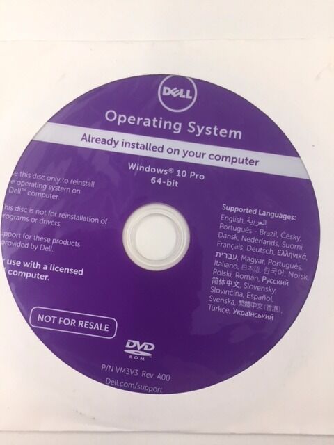 Dell Windows 7 Restore Disk