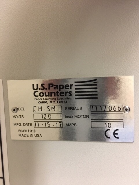 Paper Counter US Paper Counter Count Wise 1 Air Bed Dual Jogging Plates