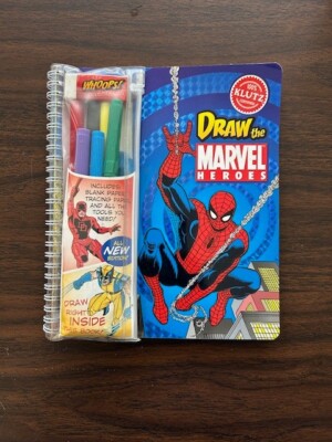 Klutz Draw the Marvel Comics Super Heroes With Pens Unused Vintage 1995 NOS