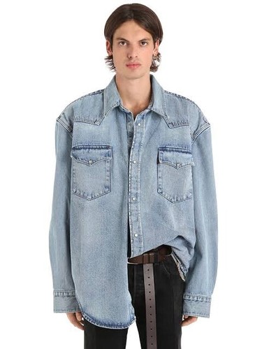 Vetements Levi’s VETEMENTS x Levis Heavy Denim Shirt | eBay