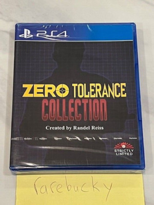 Zero Tolerance Collection (PS4 Playstation 4) NEW SEALED MINT STRICTLY LIMITED!