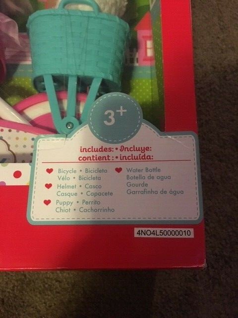 ***Damaged Box*** Little Mommy Learn to Ride Doll