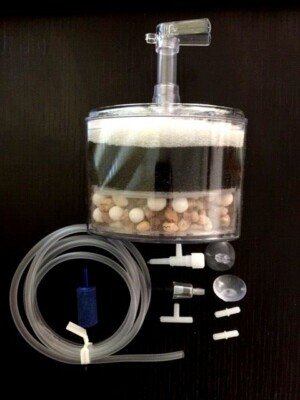 Corner Filter *Super* Kit. Comes With all accessories for up to 20 gal tanks.