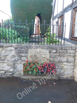 Photo 6x4 St Owen's Well, Much Wenlock Well dedicated to a 6th century We c2010
