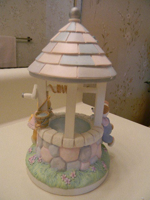 HALLMARK Jack and Jill Wishing Well Coin Bank - For Baby 1st Year -Cat & Dog NIB