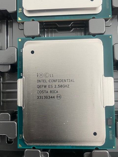 Intel Confidential QEFW 2.50GHZ ES CPU | eBay