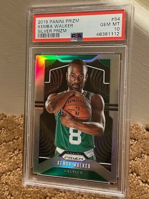 Kemba Walker rc 初年度 silver prizm psa10 2019 Panini Prizm Kemba Walker Silver Prizm PSA 10 #54 Card