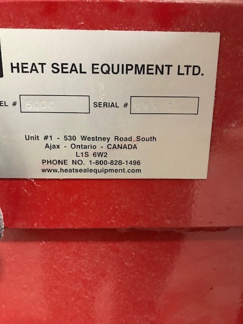 HEAT SEAL EQUIPMENT BLOWN IN INSULATION MACHINE