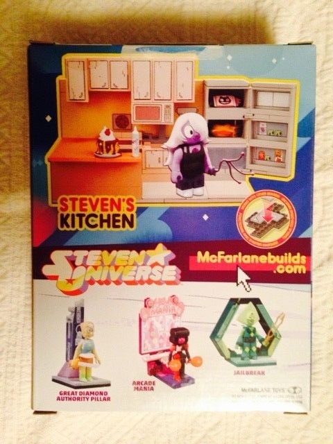 Steven Universe Steven's Kitchen w/Amethyst figure - 120 pieces