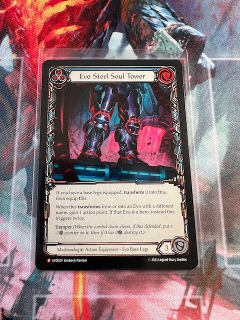 Steel soul Tower 等Flesh and blood Fab Evo Steel Soul Tower - Bright Lights Flesh and Blood TCG