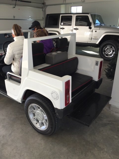 ACG Hummer Golf Cart