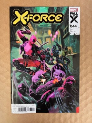X-Force #44 Marvel Comics 2023 Fall of X Deadpool Domino X-23