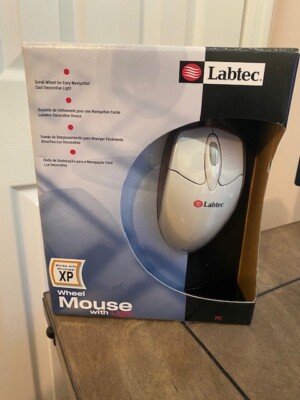Labtec Wheel Mouse PS/2 PC Computer