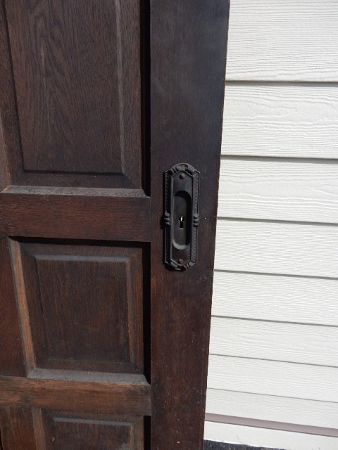 Wooden Oak 12 Panel Pocket Door 84