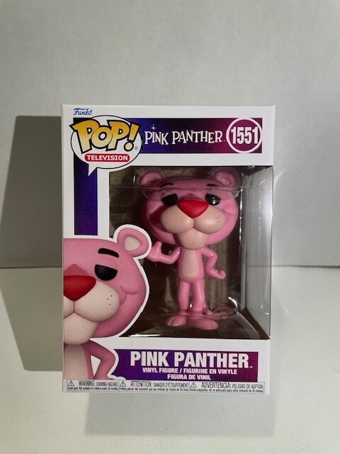 【FUNKO WACKY WOBBLE】 PINK PANTHER Amazon.com: Funko POP! TV: Enamel Pink Panther - Enamel Pink