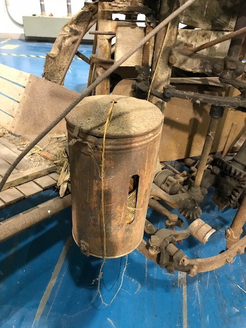 Antique International Harvester Corn binder  - Farm Equipment, Fully Operational