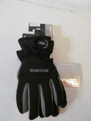 Rossignol Junior Ski Gloves with Drypel Waterproof Inserts, Boys Medium