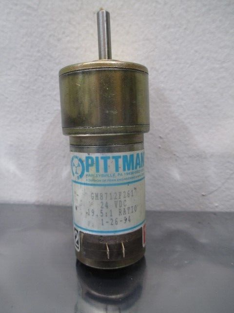 Pittman GM8712F261 Gearmotor, 24VDC, 19.5:1 Ratio, 109077