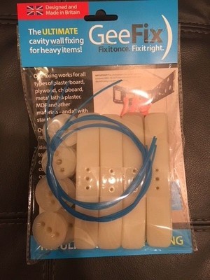 Cavity wall anchors heavy duty. Drywall (8 Pack)
