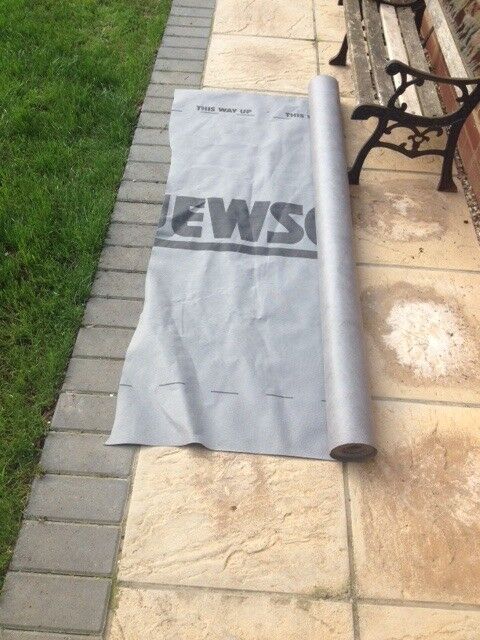 Jewsons roofing breathable membrane 17x 1.5 meters in 