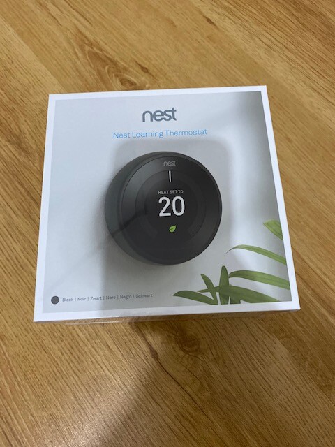 nest learning thermostat 3rd generation black