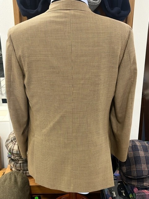 Pre-owned Brioni € 1880  Blazer Beige Man Made In Italy Tailor Made Wool Size 50 And 56